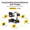 Folding Mobility Scooter for Seniors 4 Wheel Scooter for Adults Electric Medical Scooter Compact for Travel - Electric Powered Wheelchair Device - Compact Heavy Duty Mobile (Yellow) view 4