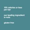 KIND Thins Snack Bars, 2 Flavor Variety Pack, Gluten Free, 100 Calorie, 60 Count, Dark Chocolate Nuts & Sea Salt & Caramel Almond & Sea Salt view 3
