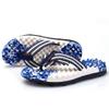 XUEMML Massage Slippers Foot Reflexology Shower Shoes Mens &Womens House Flip Flop Open Toe Foot With Arch Support Relief Fasciitis (Color : Royal blue, Size : 39 EU) view 1