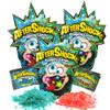 Sweetzo - Aftershocks Watermelon and Blue Raspberry Popping Rock Candy, Individually Wrapped Bulk Fruit Flavored Fizzy Candies, Throwback 90's Snacks, Pack of 3, 1.06 Ounces view 1