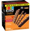 KIND Thins Snack Bars, 2 Flavor Variety Pack, Gluten Free, 100 Calorie, 60 Count, Peanut Butter Dark Chocolate & Dark Chocolate Cherry Cashew view 4