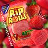 Sweetzo - Rip Rolls Sugar Coated Strawberry Candies, Assorted Fruit Flavor Fat Free Red Licorice Candy Sour Belts, 4th of July Party Favors, Pack of 3, 40 Inches view 3