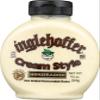 Inglehoffer Cream Style Horseradish, Hot Grated Horseradish Roots, 9.5 Ounce (Pack of 6) view 1