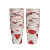 Geeklife Gold Watermelon Paper Party Cups Bulk, 9 oz Noble Gold Foil Fruit Disposable Decorative Cups Set,40 pcs view 1