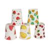Geeklife Gold Watermelon Paper Party Cups Bulk, 9 oz Noble Gold Foil Fruit Disposable Decorative Cups Set,40 pcs view 4