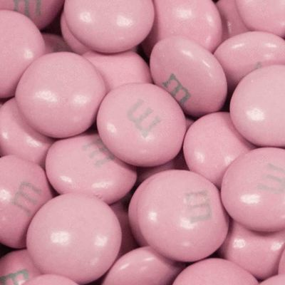 375pcs Pink Milk Chocolate Coated Bulk Candy (12oz, 375pcs) Baby Shower, Bridal Shower, Birthday Wedding Party Favors