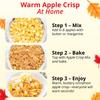 Concord Foods Apple Crisp Mix: Easy-to-Make Dessert with Delicious Ready to Go Ingredients - Sweet, Tender Fruit Dessert Covered in Buttery, Cinnamon Crumb Topping (8.5 oz Pack of 24) view 4