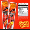 Country Meats, Meat Sticks, 0 Trans Fat, USDA Certified, Good Source of Protein, Carb Conscious Snack (24 Meat Sticks, Sweet BBQ) view 2