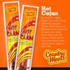 Country Meats, Meat Sticks, 0 Trans Fat, USDA Certified, Good Source of Protein, Carb Conscious Snack (24 Meat Sticks, Hot Cajun) view 3
