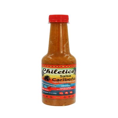 Chiletico - Costa Rica Caribbean Sauce - Hot, 10.5 fl oz, pack of 1