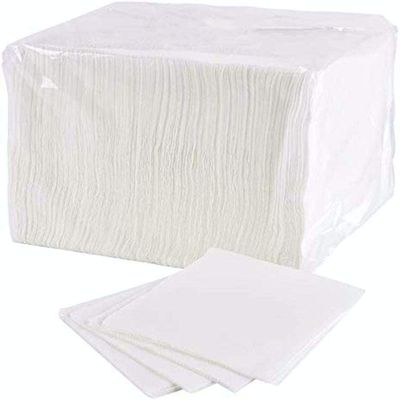 Elegant Lunch Napkins. 250 Count Lunch Napkin 1 Ply Pack of 250, White.