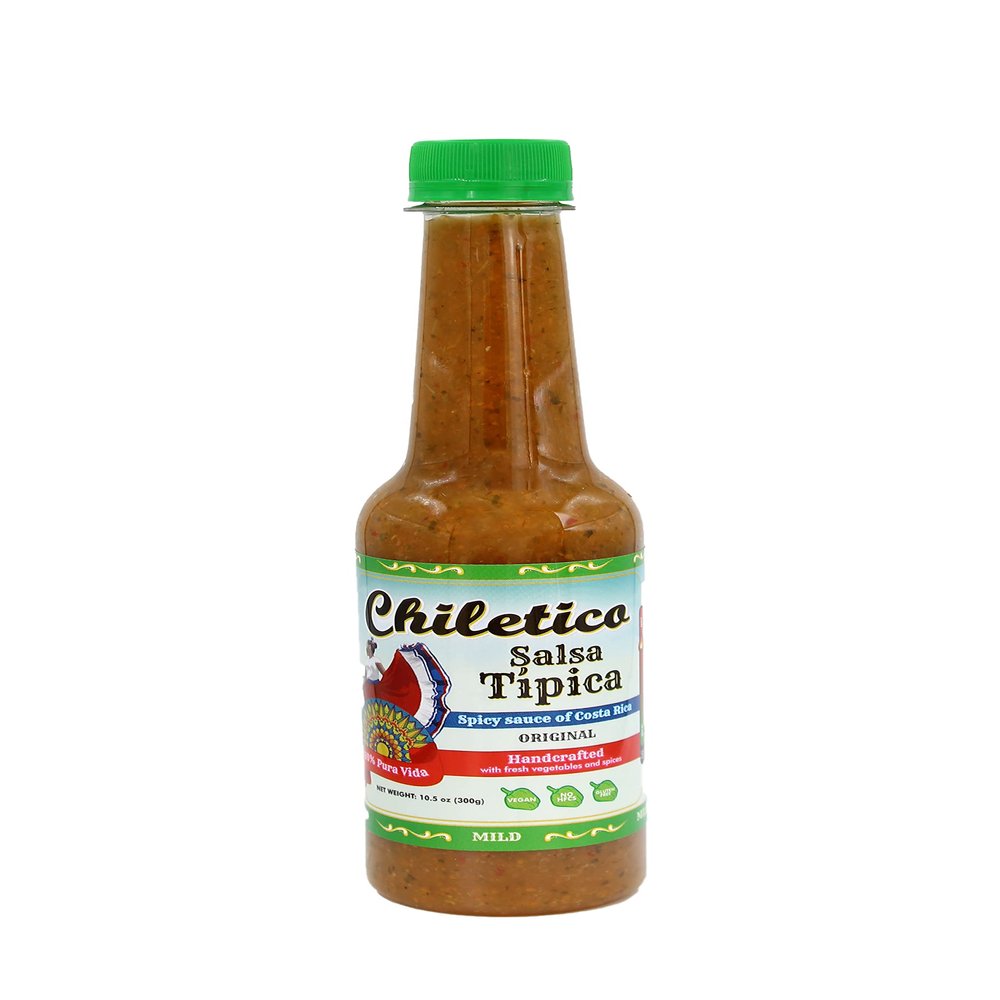 Chiletico - Costa Rica Traditional Sauce - Mild, 10.5 fl oz, pack of 1