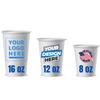 CupsLock Personalized Paper Coffee Cups  Custom Paper Cups for Hot and Cold Drinks  Coffee Cups for Shops, Office, Businesses  Sturdy and Reliable Custom Cups Personalized with Logo (16oz - 50Pack) view 1