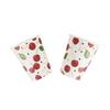Geeklife Gold Cherry Paper Party Cups, 9 oz Gold Foil Cherries Fruit Disposable Decorative Paper Cups Bulk,40 pcs view 3