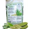 Aloe Vera & Nopal Cactus Pure 100% Organic Vegan Dried Powder Digestive System Health Bag 1/2 Lb. ALKAVITA, Green view 1
