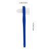Ciieeo Dual Head Denture Toothbrush with Large Multi-Tufted and Small Angle Trimmed Bristles Manual False Teeth Cleaner for Denture Care and Fresher Breath 2-Pack view 2