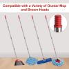 GRAREND 4-Section Spin Mop Replacement Handle, Mop Handle Compatible with Ocedar Spin Mop, 2.5-to-5 Foot Easy Cleaning Floor Mop Stick for Floor Cleaning view 4