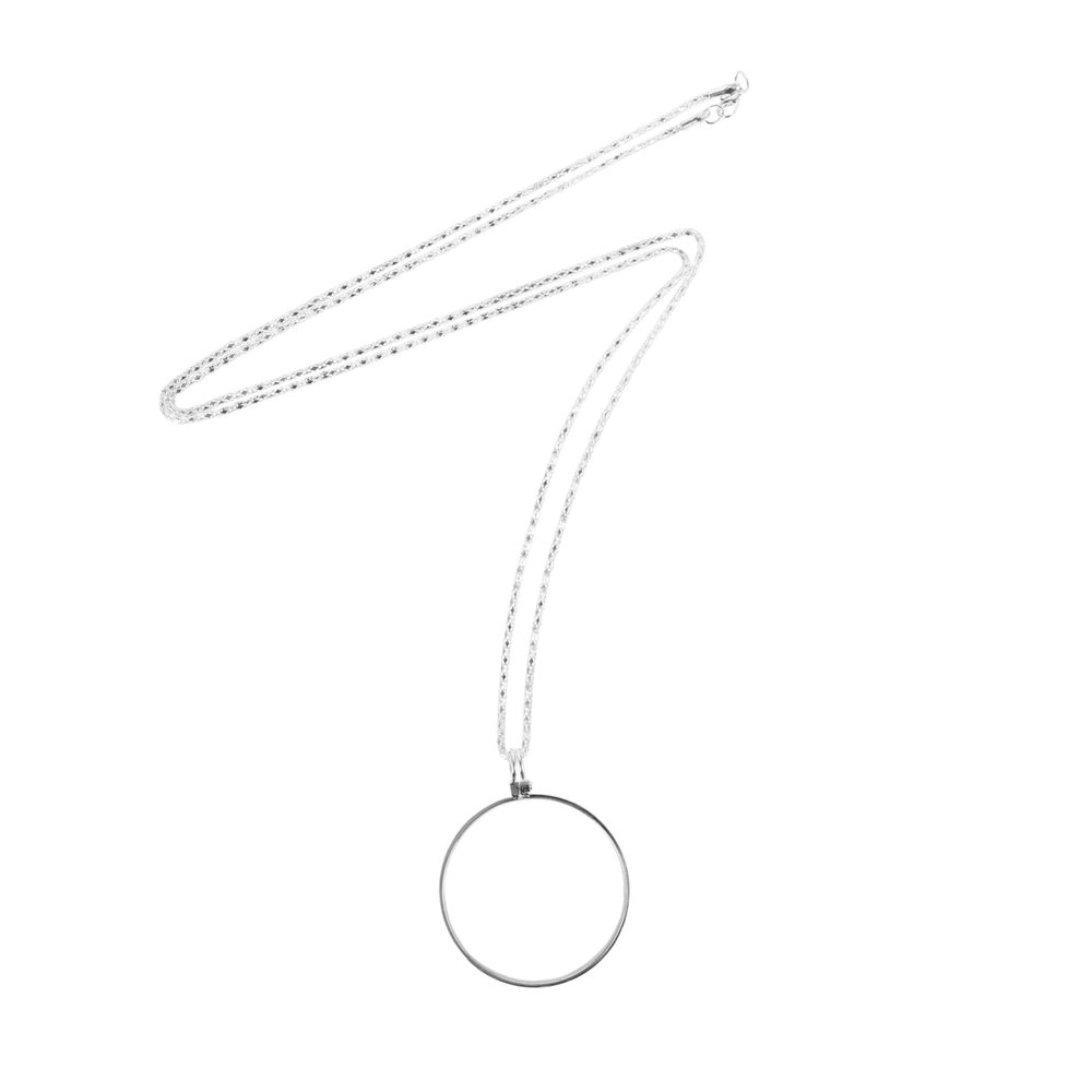 1pc Magnifier Hanging Magnifying Glass Reading Magnifying Glass 5X Magnifying Glass Magnifying Glass for Reading Delicate Magnifying Tool