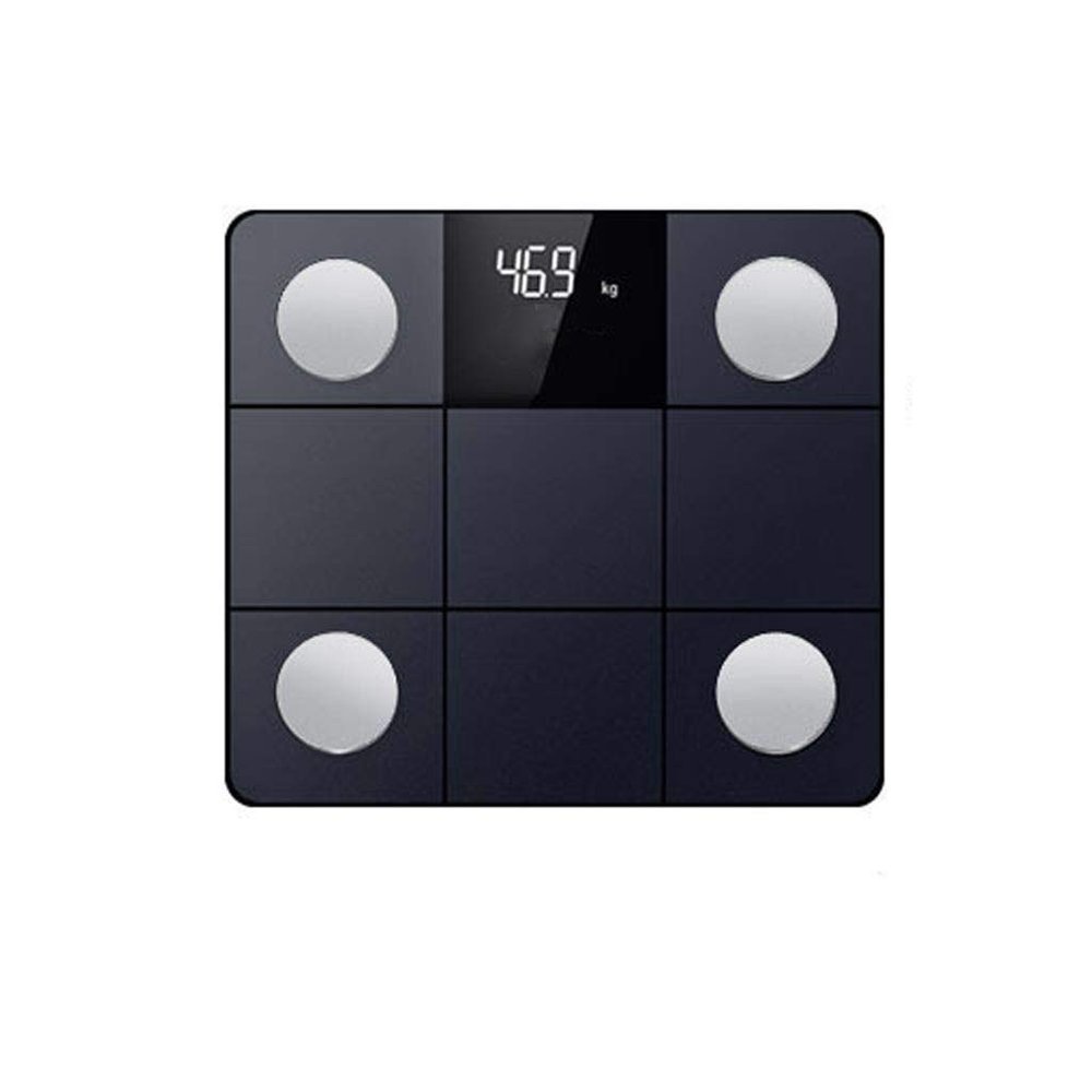 YYDS Weighing Scale Bathroom Scales Human Weight Scale Home Intelligent Body Fat Scale Measuring Body Fat Said Small Bathroom Scales (Color : Half Bottom)