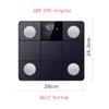 YYDS Weighing Scale Bathroom Scales Human Weight Scale Home Intelligent Body Fat Scale Measuring Body Fat Said Small Bathroom Scales (Color : Half Bottom) view 2