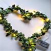 Lighted Heart Cake Topper with Greenery for Enchanted Forest Themed Weddings, Engagement Party view 1
