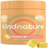 kindnature Vitamin B2 Gummies - Riboflavin 400mg Supplement for Kids & Adults - Non-GMO, Soy & Gluten-Free, Vegan Chewable Gummies (30 Day Supply) view 1