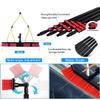 Window Cleaning Pole,Extendable Cleaner Conservatory Roof, Water Fed Telescopic Brush, Cleaning Photovoltaic and Solar Panels,24FT/7.2m view 4