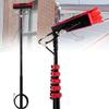 Solar Panel Cleaning Brush and Pole Water Fed, 3.6-11M Telescopic Rod Window Cleaning, for Photovoltaic Panel Cleaning, Trucks Windows, Window Glass Wall,18FT/5.4M view 1