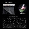 CMFYHM Clear Cellophane Wrap Roll(34" x 120Ft) 3Mil Polka Dot Cellophane, Cellophane Gift Wrap Roll, Cellophane Wrap for Gifts, Baskets, Flowers, Party Decorations view 2