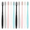20pcs Toothbrush Soft Adult Bamboo Charcoal Deep Cleaning Teeth Whitening Nano Brush Antibacterial Reusable Oral Care Tool view 1