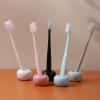 20pcs Toothbrush Soft Adult Bamboo Charcoal Deep Cleaning Teeth Whitening Nano Brush Antibacterial Reusable Oral Care Tool view 3