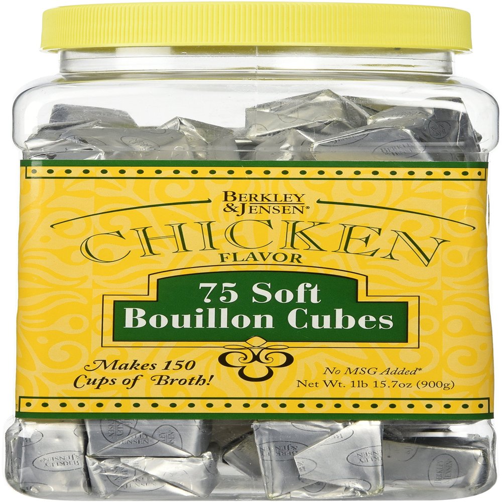 3 Set - Chicken Flavor 75 Soft Bouillon Cubes (1lb 15.7oz container)