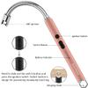 RAYONNER USB Rechargeable Electric Candle Lighter, Black & Rose Gold view 4