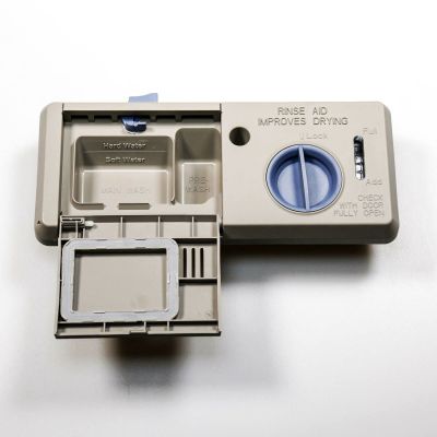 KASINGS Dishwasher Detergent Dispenser Replacement For WDF530PAYT6 WDF530PAYT7 WDF530PAYW6 WDF530PAYW7 WDF530PLYB6 WDF530PLYB7 WDF530PLYM6