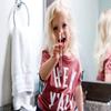 ROARex All-Natural Earth Friendly Kids Toothbrush Made from Plants - Giraffe 4-36m - Baby to Toddler - Mint/Rose - 4pk | 1% for The Planet Product view 2