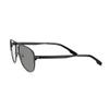 LKP Transition Photochromic Glasses Men's Reading Glasses Sunglasses +1.00 to +3.00 Diopter Glasses Half Frame Metal Anti UV(A,+2.50) view 3