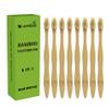N-amboo Bamboo Toothbrush Boar Bristles 100% Biodegradable and Natural 8 Pieces of One Pack view 1