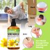 Valentines Day Gifts for Him & Her-3 Pack Massage Oil for Massage Therapy,Sore Muscle Arnica Oil & Relaxing Lavender Oil & Ginger Oil Lymphatic Drainage & Massage Ball,Valentines Gifts for Men Women view 4