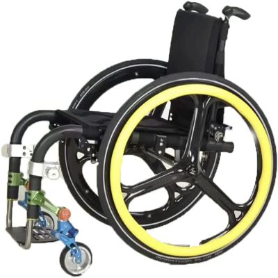 24-Inch Wheelchair Push Rim Covers, Non-Slip Wear-Resistant Hand Push Cover, Rear Wheel Sports Wheelchair Cover, Improve Grip and Traction,F,24inch