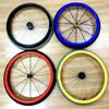 1 Pair Wheelchair Push Rim Covers, Silicone Hand Push Cover Rear Wheel Push Ring Protective Cover, Improve Grip and Traction view 4