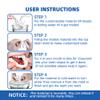 1Set Dentures Veneers Tooth,Dental Care Kits for Anti Molar Orthodontic Cosmetic Teeth,Smile Snap Tooth.(White,1Top+ 1Bottom+2Adhesives+1Tweezers+1Heart-Shaped Storage Box view 3