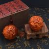 1.6 Inch Baoding Ball Hand Carved Pixiu Zodiac Wooden Hand Exercise Tool (Chinese Zodiac (Yellow pear Wood)), 4.9*4.9cm view 4