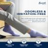 Pembrook Ankle Diabetic Socks for Women and Men - 6 Pairs | Low Cut Seamless Womens Diabetic Socks | Wide Ankle | Neuropathy view 4