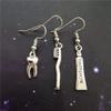3pcs Tooth Earrings Set, Toothpaste and Toothbrush, Cute Teeth Jewelry, Mom view 2
