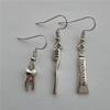 3pcs Tooth Earrings Set, Toothpaste and Toothbrush, Cute Teeth Jewelry, Mom view 4