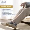 Pembrook Gray Ankle Diabetic Socks for Men & Women - 6 Pairs | Low Cut Stretch Top Mens Diabetic Sock | Ankle Moisture Wicking Neuropathy Socks for Men | Diabetic Socks for Men 9-12 view 4