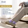 Pembrook Ankle Diabetic Socks for Women and Men - 6 Pairs | Low Cut Neuropathy Socks for Women | Yellow, Purple, Light Pink, Blue, Green, Pink view 4