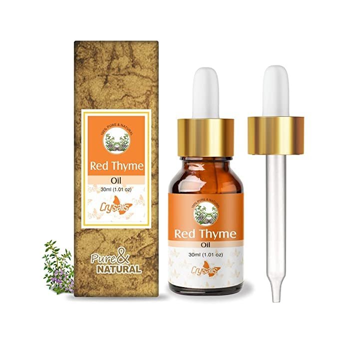 Crysalis Red Thyme (Thymus vulgaris) Oil - 1.01 Fl Oz (30ml)