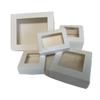 30Pcs DIY White Box With Paper Gift Box Cake Packaging For Wedding Home Party Packaging Christmas Gifts Kraft Box view 1