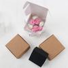 10Pcs Blank Kraft Paper Packaging Box For Earring DIY Jewelry Storage Wedding Party Handmade Gift Boxes view 2